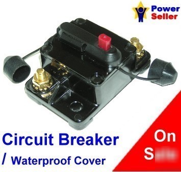 Circuit breaker with waterproof cover - 100A