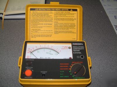 Complete robin electrical test kit 