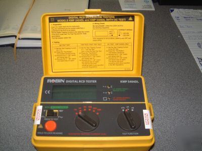 Complete robin electrical test kit 