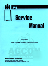 Farmall tractor & power unit clutches service manual