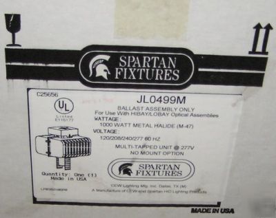 Spartan JL0499M -70% 1000W metal halide ballest light