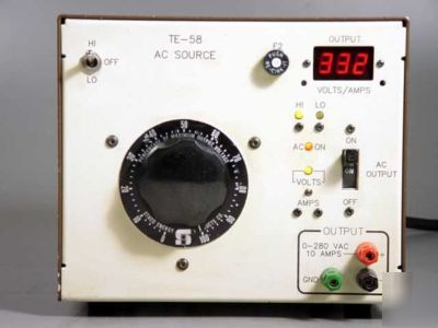 0-280V@0-10A metered isolated variac ac power supply