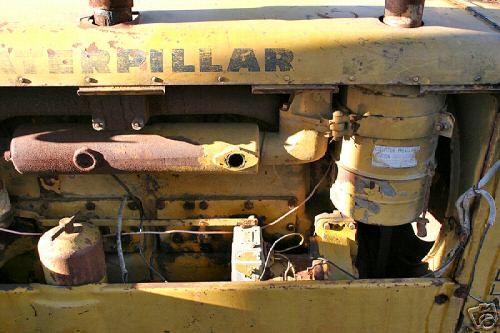 Caterpillar D4 crawler tractor