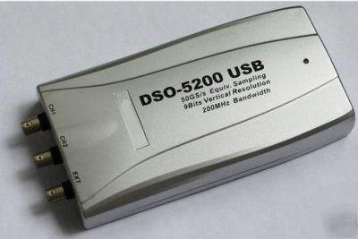 DSO5200 200MS portable digital storage oscilloscope usb