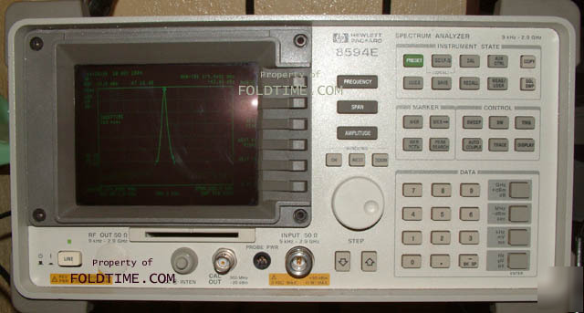Hp agilent 8594E spectrum analyzer 9 khz - 2.9 ghz