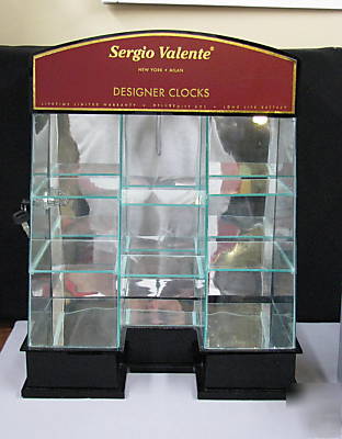 Miniature clock display cabinet 