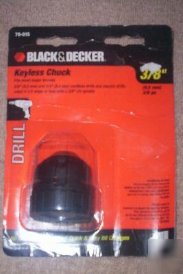 New 3/8 black and decker keyless chuck - brand 
