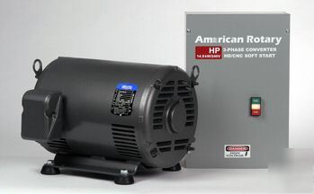 New 50HP rotary phase converter - lift, laser, blower
