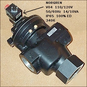 New norgren C1049H-cc 150 psig J08 poppet valve no box