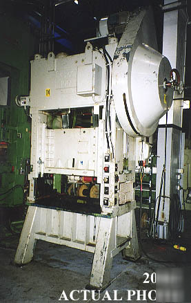 Perkins 100T straight-side press