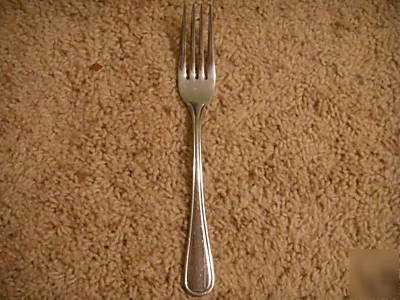 Restaurant silverware, high quality rimmed forks 12