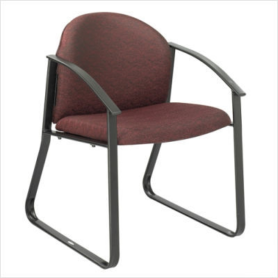Safco products forge single chair with arms blue