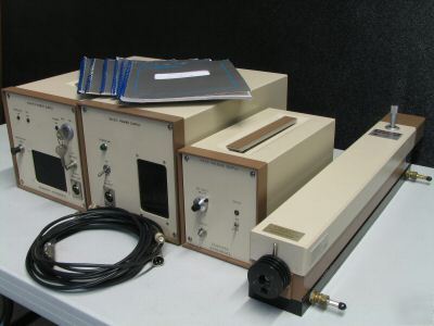 CO2 waveguide laser, grating tuned