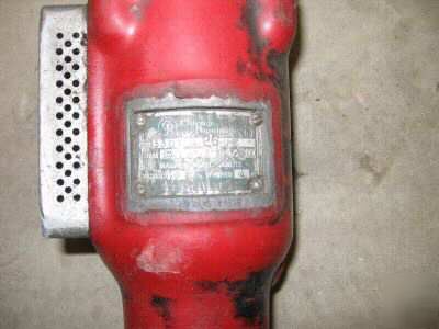 Chicago pneumatic air grinder, 25