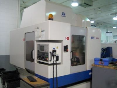 Daewoo dmv-400 vertical machining center apc rigid tap