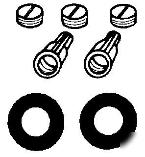 Gam-pak products 3025152 accessory pack 1/2 brz