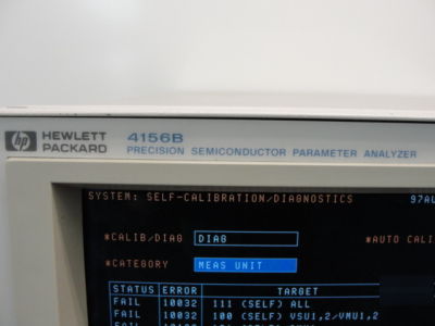 Hp / agilent 4156B semiconductor parameter analyzer