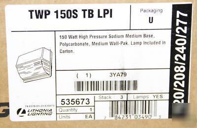 Lithonia lighting twp 150 s tb lpl 150 watt security