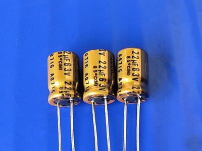 New 10PCS nichicon muse fg audio capacitor 22UF 63V 