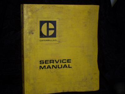 Original caterpillar 3208 engine service manual