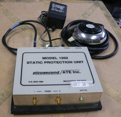 Picosecond ate inc. model 1202 static protection unit