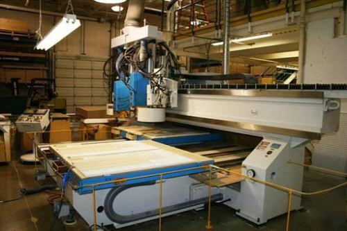 Shoda twin table cnc router slightly used maxxim