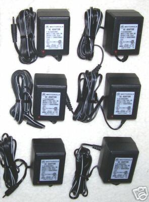 Lot of 6 motorola charger transformers for spirit SP10