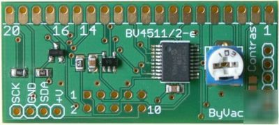 Serial lcd 128 x 64 graphic controller for KS0108B