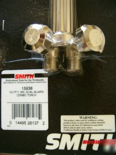 Smith 2 piece cutting torch medium duty & tips 15938