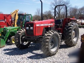New 598: massey ferguson 491 4X4 tractor 193 hours 