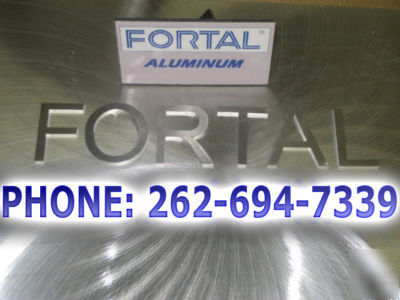 1.750 x 1 7/8 x 15 1/4 fortal T651 aluminum plate bar