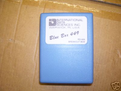 Blue box 449 rs-449 breakout box 