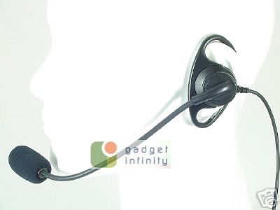 D ring ear hanger boom mic for motorola HT1000