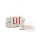 Elco EE83HR led exit sign and emergency light combo red