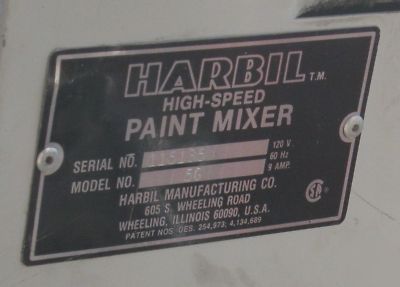 Harbil 5G paint mixer # 115135