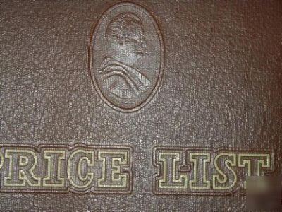 John deere 1930S? price book nice rare collector binder