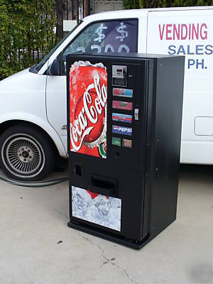 Mini - coca cola soda vending machine-dixie narco