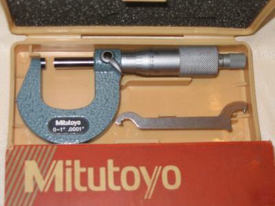Mitutoyo outside micrometer no 103-260 0-1