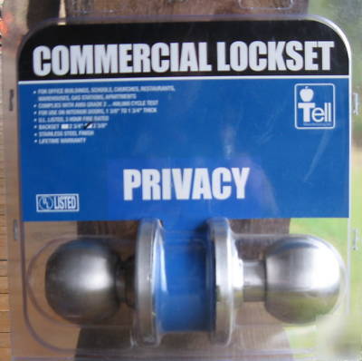 New commercial privacy lockset door knob * * free ship