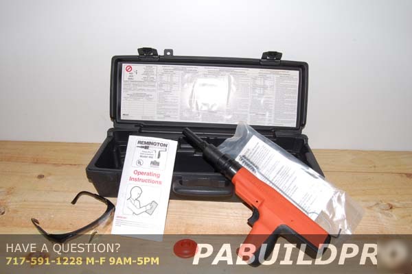 New remington 496 .27 cal. semi-auto powder shot tool