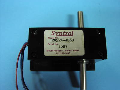 New syntrol 500 encoder - 60 ppr - dual shaft - in box
