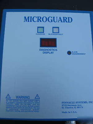 Pinnacle micro guard light curtain safety system