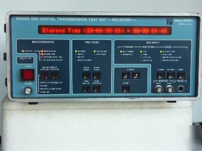 Tautron S5200E-DS3 digital transmission test set - rcvr