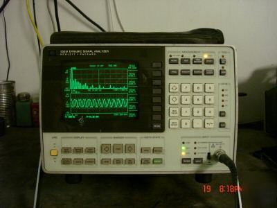 * hp 3561A dynamic signal analyzer w/service manual cd*