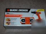 Black and/& decker cordless drill/driver/charger/radio