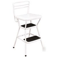 Cosco industries, inc wht kd chair step stool 11229WHT