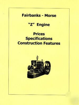 Fairbanks morse z engine prices, specs. and features