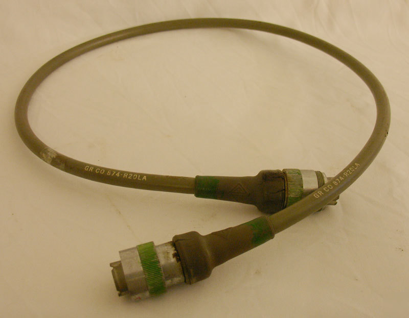 General radio cable type 874-R20LA 39