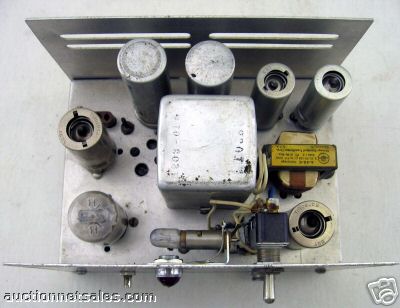Ham radio tube transmitter