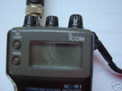 Icom ic-R1 scanner 